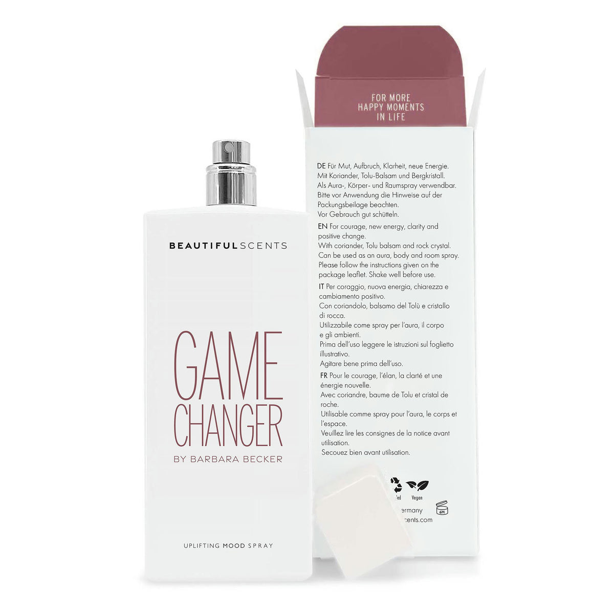 GAME CHANGER by Barbara Becker, Moodspray 70 ml mit Umverpackung